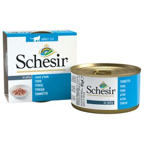 Корм Schesir Tuna Can влажный с тунцом в желе 85 гр