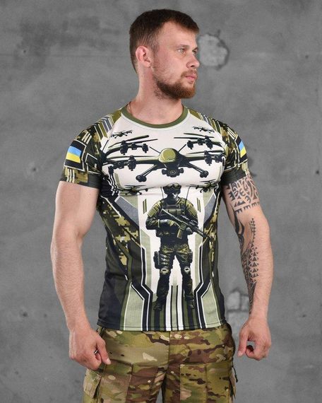 Тактична футболка потоотводящая oblivion drone ВТ1123