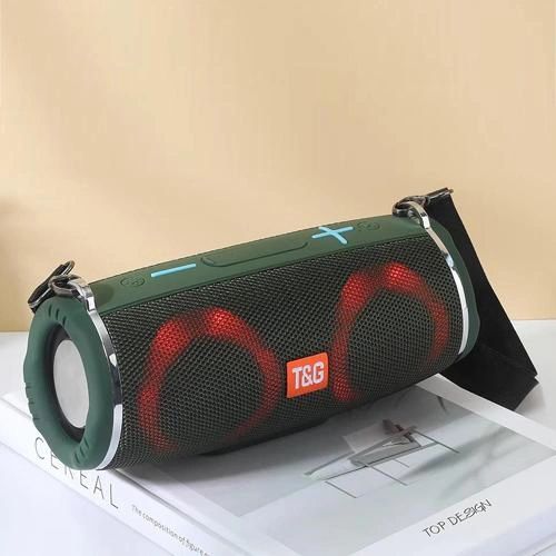 Якісна Bluetooth колонка, Bluetooth колонка з зарядкою від usb з динамічним led підсвічуванням RK-69 | Зображення 7