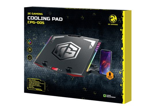 Подставка для ноутбука 2E GAMING 2E-CPG-005 Black (2E-CPG-005) | Зображення 1