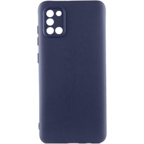 Чохол TPU GETMAN Liquid Silk Full Camera для Samsung Galaxy A31 Синій / Midnight Blue