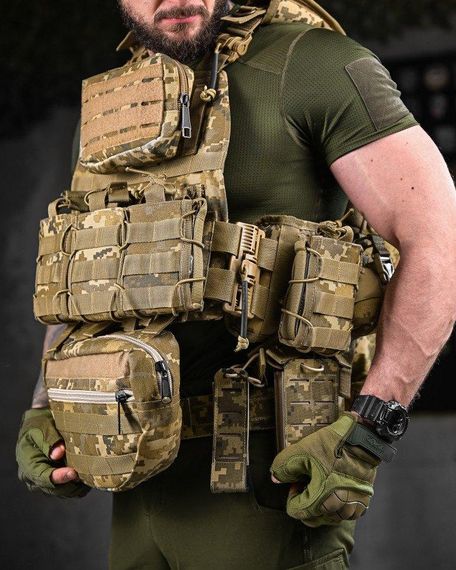 Плитоноска + РПС ATACK TIMUCHIN    пиксель ДЛ7139 | Зображення 7