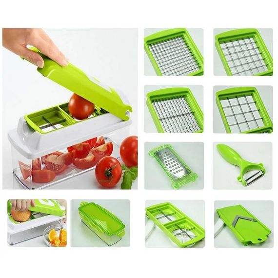 Мультирізка - овочерізка Nicer Dicer Найсер-Дайсер ∙ 11 видів нарізки | Зображення 3
