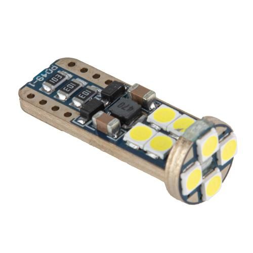 Лампа PULSO/габаритна/LED T10/12SMD-3030 CANBUS/12v/1,3w/140lm White | Зображення 1