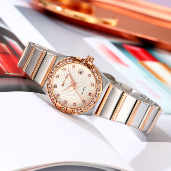 Жіночий класичний годинник Skmei 2342TRG Rose Gold | Зображення 3