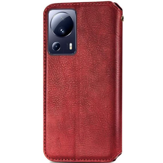 Шкіряний чохол-книжка GETMAN Cubic (PU) для Xiaomi 13 Lite | Зображення 1