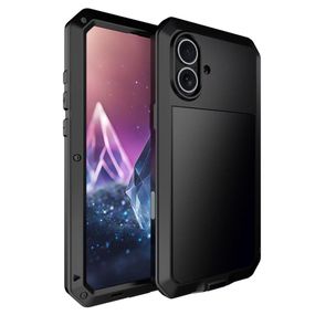 Противоударный чехол Primo Doom Armor для смартфона Apple iPhone 16 - Black