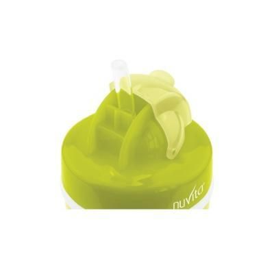 Поильник-непроливайка Nuvita 18м+ 200мл. с трубочкой салатовый (NV1436Lime) | Зображення 1