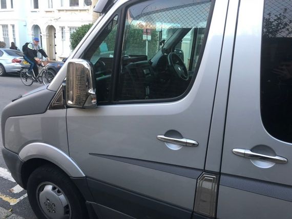 Накладка на бак (нерж.) Carmos - Турецкая сталь для Volkswagen Crafter 2006-2017 гг | Зображення 1