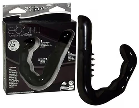 Анальный массажер NMC Ebony Prostate Massager, черный Sex Aura