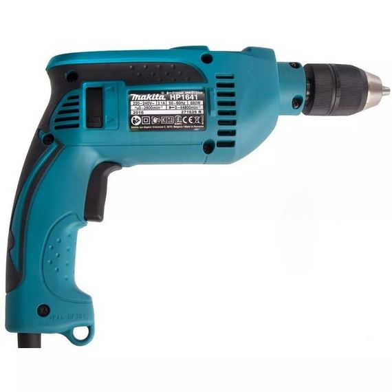 Дриль з ударом Makita HP1641K (680 Вт, 1.5-13 мм, 0-2800 хв-1) | Зображення 3