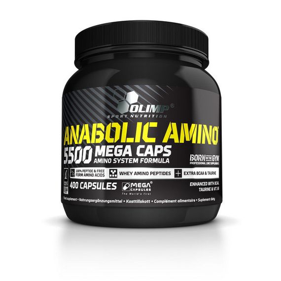 Аминокислотный комплекс Olimp Anabolic Amino 5500 Mega Caps 400 капсул