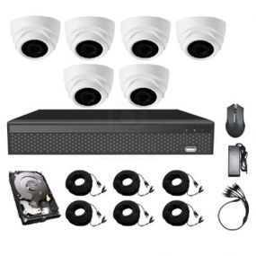Комплект видеонаблюдения CoVi Security AHD-6D 5MP MasterKit  HDD1000