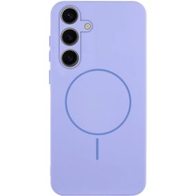 Чохол Silicone Cover Lakshmi Full Camera (AA) with Magnetic Fit для Samsung Galaxy A37 5G Бузковий / Dasheen