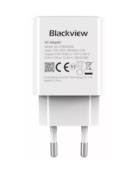 Мережевий зарядний пристрій Blackview 18w