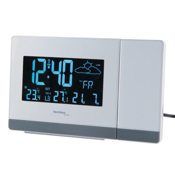 Годинник проекційний Technoline WT549 White (WT549) | Зображення 2
