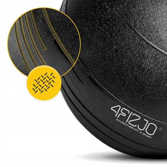 Слембол (медичний м'яч) для кросфіту 4FIZJO Slam Ball 15 кг Black (P-5907739315458) | Зображення 1