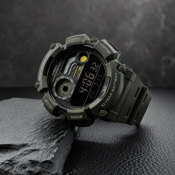 Чоловічий годинник Casio WS-1500H-3B | Зображення 7
