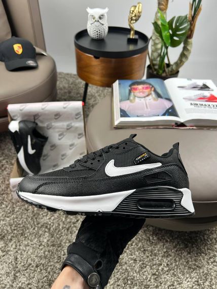 Мужские кроссовки Air Max 90 Black White Динаміка твого стилю весна / літо / осінь A4132 42 26,5 | Зображення 5