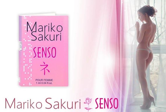 Духи з феромонами для жінок Mariko Sakuri SENSO, 1 ml Sex Aura | Зображення 2