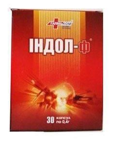 Індол-Ф 0,4 г капсули №30
