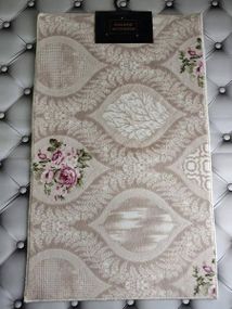 Коврики в ванную прорезиненные комнату Pasa home3 Велюр Полиэстер набор 2шт