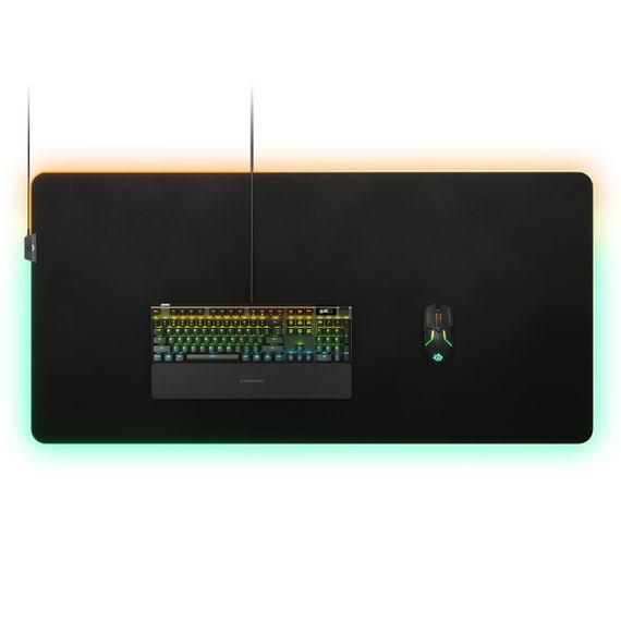 Ігрова поверхня SteelSeries QcK Prism Cloth 3XL ETAIL RGB 1200x590x4мм | Зображення 1