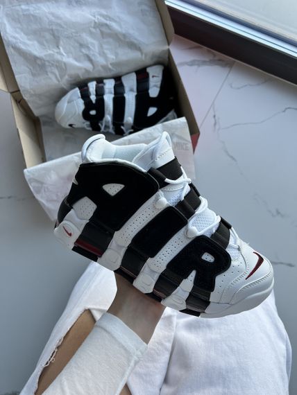 Кросівки Air More Uptempo White Black , В'єтнам | Зображення 1