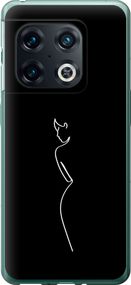 Чехол на OnePlus 10 Pro Силуэт1 "4590u-2588-17620"