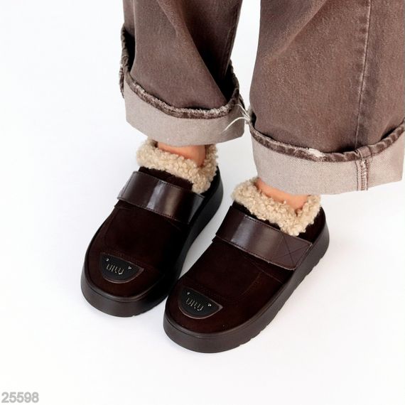 Молодежные дизайнерские зимние автоледи натуралки с опушкой цвет Горький Шоколад | Зображення 8