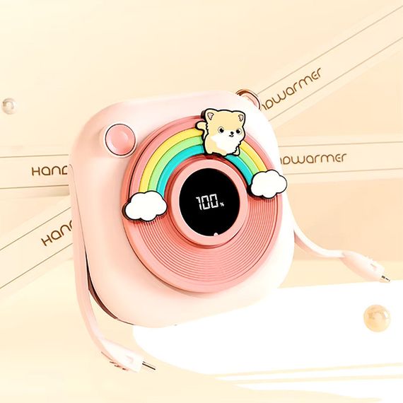 Портативное ЗУ Power Bank GXZ-N11 2in1 with cable с обогревателем для рук 5000 mAh | Зображення 3