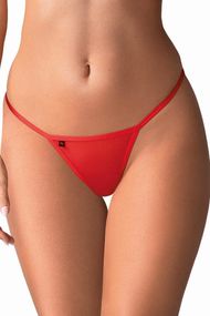 Стринги Obsessive Luiza Красные L/XL