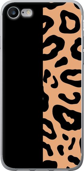 Чехол на iPhone SE 2020 Пятна леопарда "4269u-2013-17620"