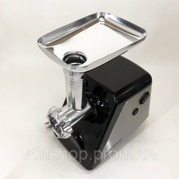 М'ясорубка кухонна шнекова Rainberg, Електром'ясорубки для дому професійні, Електром'ясорубка помічниця SB-38 | Зображення 8