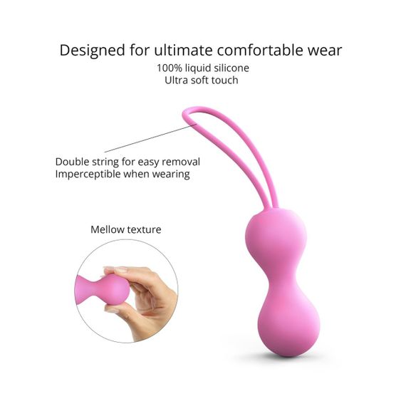 Вагінальні кульки Love To Love JOIA - PINK PASSION Sex Aura | Зображення 1