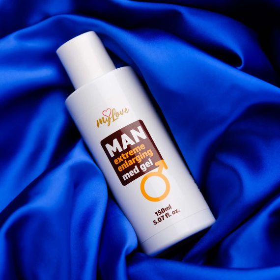 Увеличивающий гель-лубрикант для мужчин - MyLove Man Extreme Enlarging Med Gel, 150 мл Sex Aura | Зображення 5