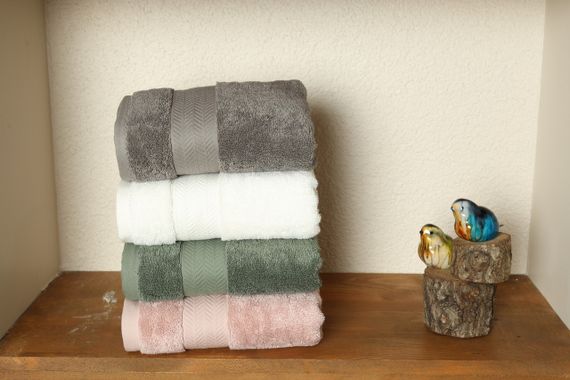 Набор полотенец Nusa 50х90 см Trace, лицевые 4 шт. | Зображення 2