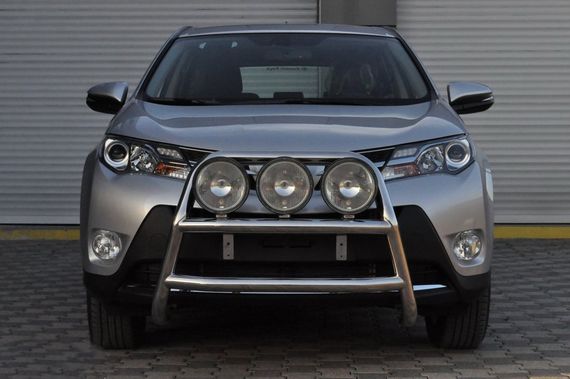 Кенгурятник WT018 (нерж) для Toyota Rav 4 2013-2018 рр | Зображення 2