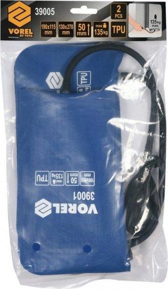 Набір подушки монтажні надувні 130х270мм 190х115мм 135кг 2шт VOREL-39005