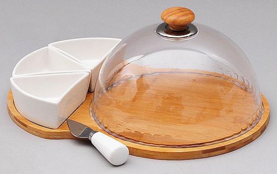 Набір для масла і сиру Ceram-Bamboo 34см 6 предметів