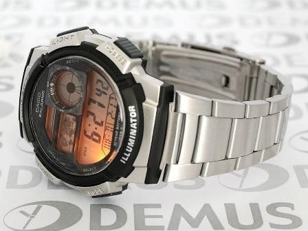 Стильні електронні годинники чоловічі наручні японські Оригінал Casio Collection AE-1000WD-1AVEF | Зображення 6