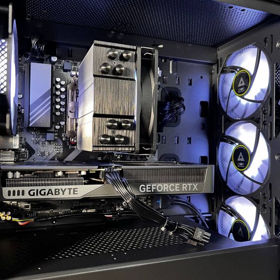 Збірка на замовлення: ігровий ПК Montech Air 100 ARGB Black Tower / AMD Ryzen 5 7500F (6 (12) ядер по 3,7 - 5,0 ГГц) / 32 ГБ DDR5 / 1000 ГБ SSD M.2 / nVidia GeForce RTX 5060 Ti, 16 ГБ GDDR7, 128-bit / 650W | Зображення 3
