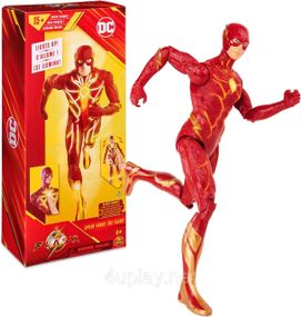 Ігрова фігурка Флеш 30см зі світлом та звуками Оригінал DC Comics Speed ​​Force The Flash Action Figure