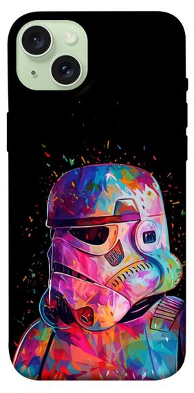 Чохол з картинкою Color astronaut для Apple iPhone 15 Plus (6.7")