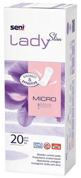 Прокладки урологічні Seni Lady Slim Micro, 20 шт.