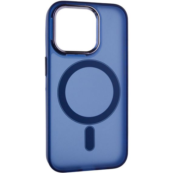 Чохол TPU+PC Lily with MagSafe для Apple iPhone 13 Pro Max (6.7") Deep Navy | Зображення 1