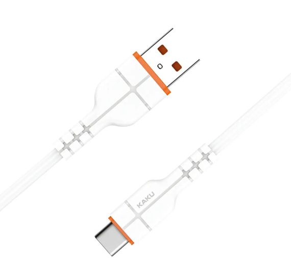 USB кабель Kaku KSC-225 USB - Type-C 1m - White | Зображення 1
