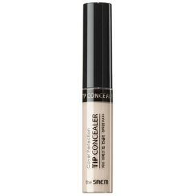 Консилер The Saem Cover Perfection Tip Concealer SPF28/РА++ - 0.5 Ice Beige (6,5 g)