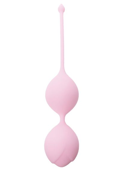 Вагінальні кульки - Silicone Kegel Balls Light Pink, 36 мм, 90 г