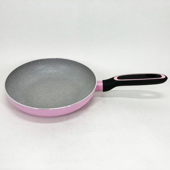 Сковорода Magio MG-1176 з мармуровим антипригарним покриттям 22 см, якісна сковорода | Зображення 8